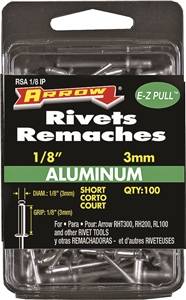 ALUMINUM POP RIVET 1/8IN