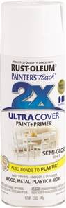 SEMIGLOSS WHITE SPRAY PAINT 12OZ