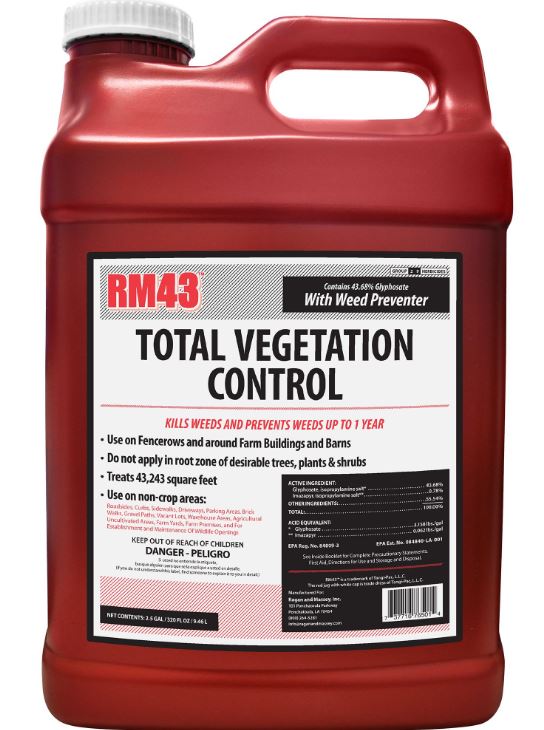RM43 43% GLYPHOSATE 2.5GAL