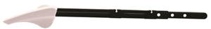 WHITE TOILET FLUSH LEVER