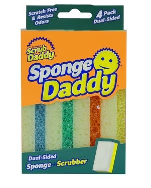 SPONGE DADDY 4 PACK