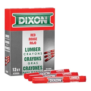 RED LUMBER CRAYON