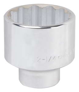CHROME DRIVE SOCKET 2-1/4IN
