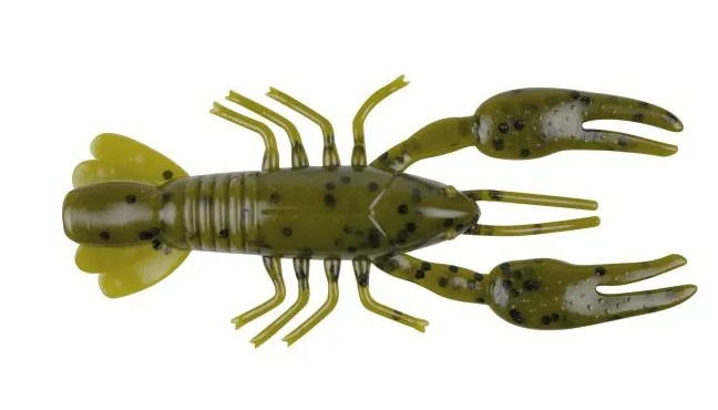 YUM NED CRAW SOFT GREEN PUMPKIN