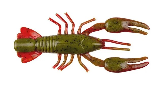 YUM NED CRAW GREEN PUMPKIN RED