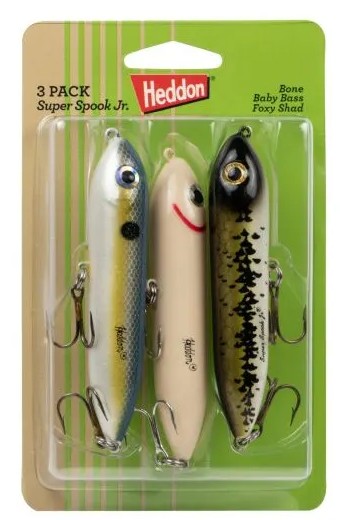 HEDDON SUPER SPOOK JR 3 PACK