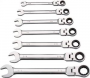 METRIC 7PC STEEL WRENCH SET