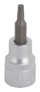 CHROME STAR BIT SOCKET T20