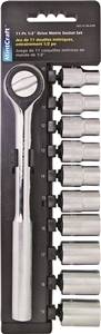 CHROME METRIC SOCKET SET 11PC