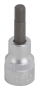 CHROME HEX BIT SOCKET 6MM 3/8"