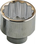 CHROME DRIVE SOCKET 19MM 3/4IN