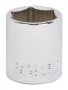 CHROME DRIVE SOCKET 13/16IN 6P