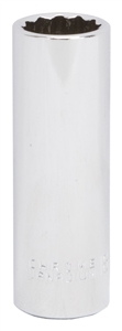 CHROME DRIVE SOCKET 18MM 12PT