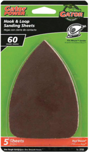 COARSE SANDING SHEETS 60GRIT 5PK