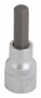 CHROME HEX BIT SOCKET 1-7/8IN