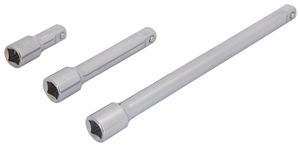 CHROME EXTENSION BAR SET 3PC