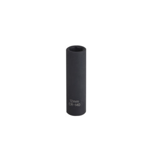 BLACK DEEP IMPACT SOCKET 12MM