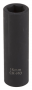 BLACK DEEP IMPACT SOCKET 15MM