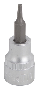 CHROME STAR BIT SOCKET T10