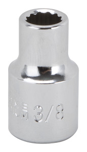 CHROME DRIVE SOCKET 1/2X3/8IN