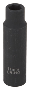 BLACK DEEP IMPACT SOCKET 11MM