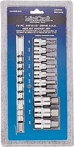 STEEL SOCKET SET 10-PIECE