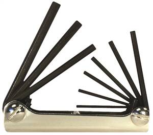 BLACK HEX KEY SET 9-PIECE