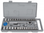 CHROME STEEL SOCKET SET 40PC