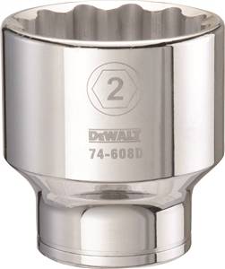 CHROME DRIVE SOCKET 3/4X2IN