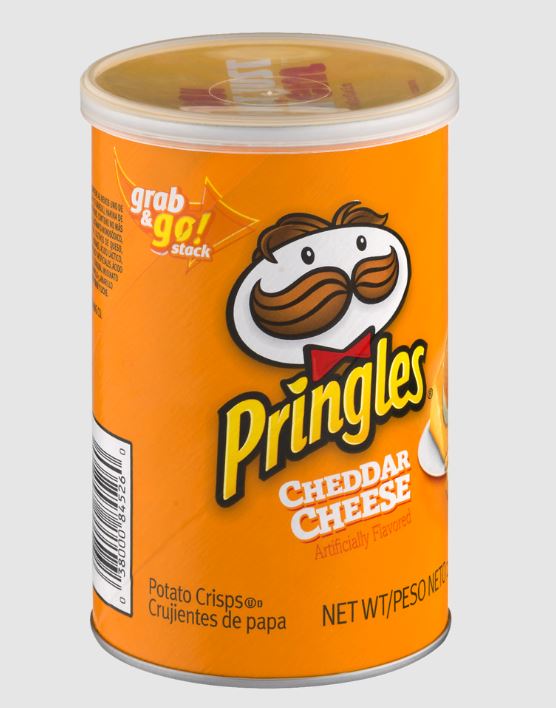 CHEDDAR CHEESE PRINGLES 2.5OZ