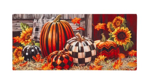 FALL HARVEST PUMPKIN SWITCH MAT