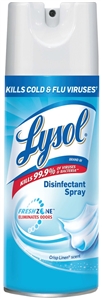 CRISP LINEN LYSOL SPRAY 12OZ