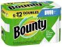 BOUNTY PAPER TOWEL 2PLY 6 PACK