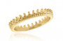 CROWN GOLD LAYERS RING
