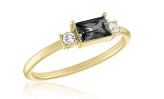 BLACK DIAMOND LAYERS RING