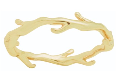 BRANCH GOLD LAYERS RING