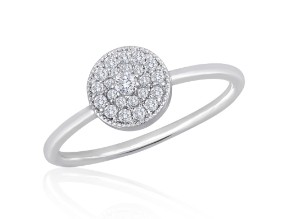 ROUND CZ STACK RING