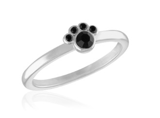 DOG PAW STACK RING