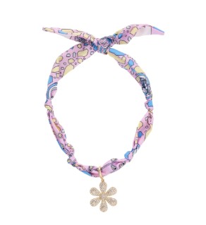 SCARLETT DAISY SCARF NECKLACE