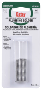 PLUMBING WIRE SOLDER 1OZ