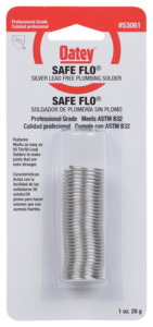 LEAD FREE PLUMBING SOLDER 1OZ