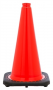 ORANGE TRAFFIC SAFETY CONE 18"