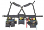 BLACK 28-POCKET TOOL BELT