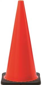 ORANGE TRAFFIC SAFETY CONE 28"