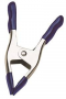 STEEL SPRING CLAMP W/GRIP PAD 1"