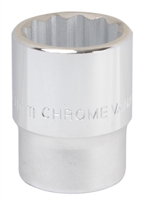 CHROME DRIVE SOCKET 30MM 3/4IN