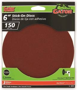 SANDING DISC 6IN 150 GRIT