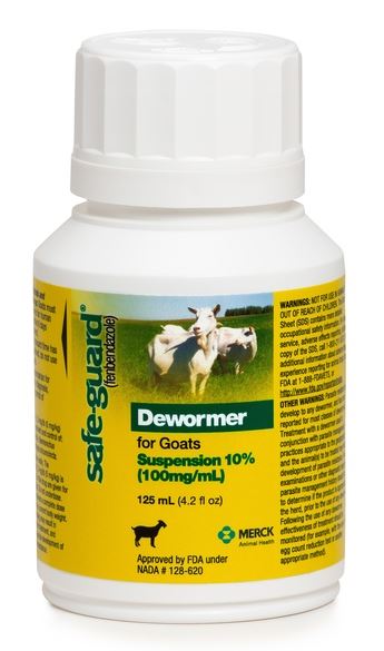 SAFEGUARD DEWORMER FOR GOATS