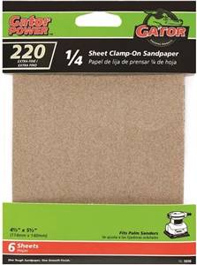 EXTRA FINE SANDING SHEET 5-1/2"