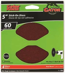 COARSE SANDING DISC 60GRIT 5"